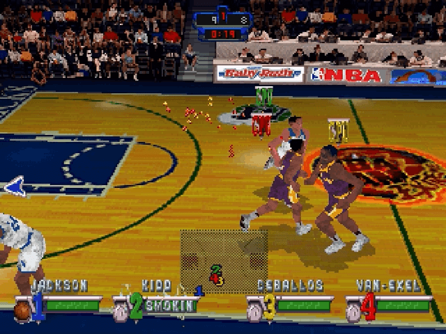 NBA Jam T.E. screenshot 3 for Sega Saturn
